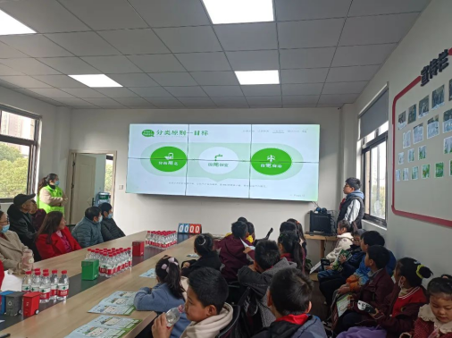 猫先生垃圾分类宣传活动，小学垃圾分类活动，宣导活动
