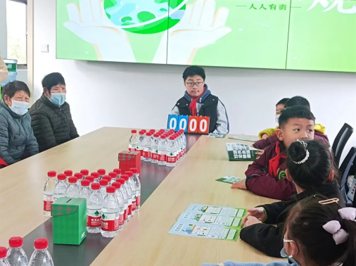 猫先生垃圾分类宣传活动，小学垃圾分类活动，宣导活动